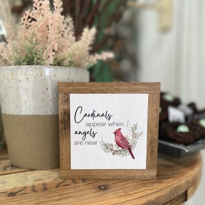 Cardinals Appear When Angels Are Near