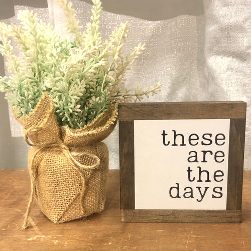 These Are The Days