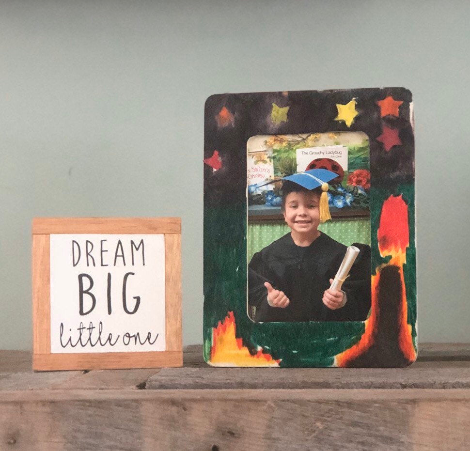 Dream Big Little One, Gender Neutral Nursery Decor, Baby Shower Gift, Kid's Room Art, Small Wood Signs, Bog Road Designs