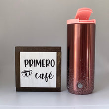 Load image into Gallery viewer, Primero Café Sign, Café Home Decor, Kitchen Sign, Coffee Lover Gift, Small Wood Signs, Bog Road Designs