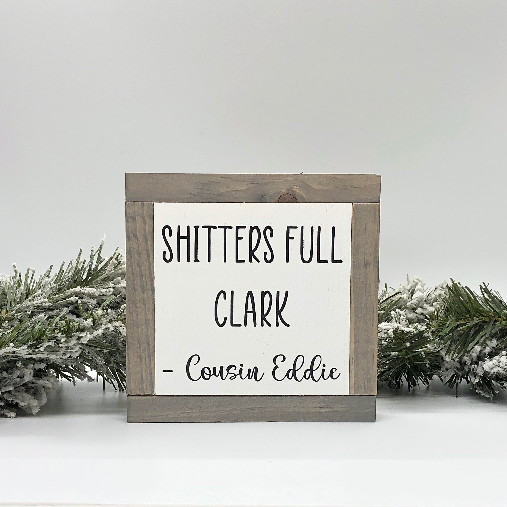 Mini Picture Frames | Shitters Full Clark | Bog Road Designs