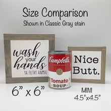 Load image into Gallery viewer, Nice Rack, Fitness Sign, Home Gym Decor, Small Wood Signs, Bog Road Designs